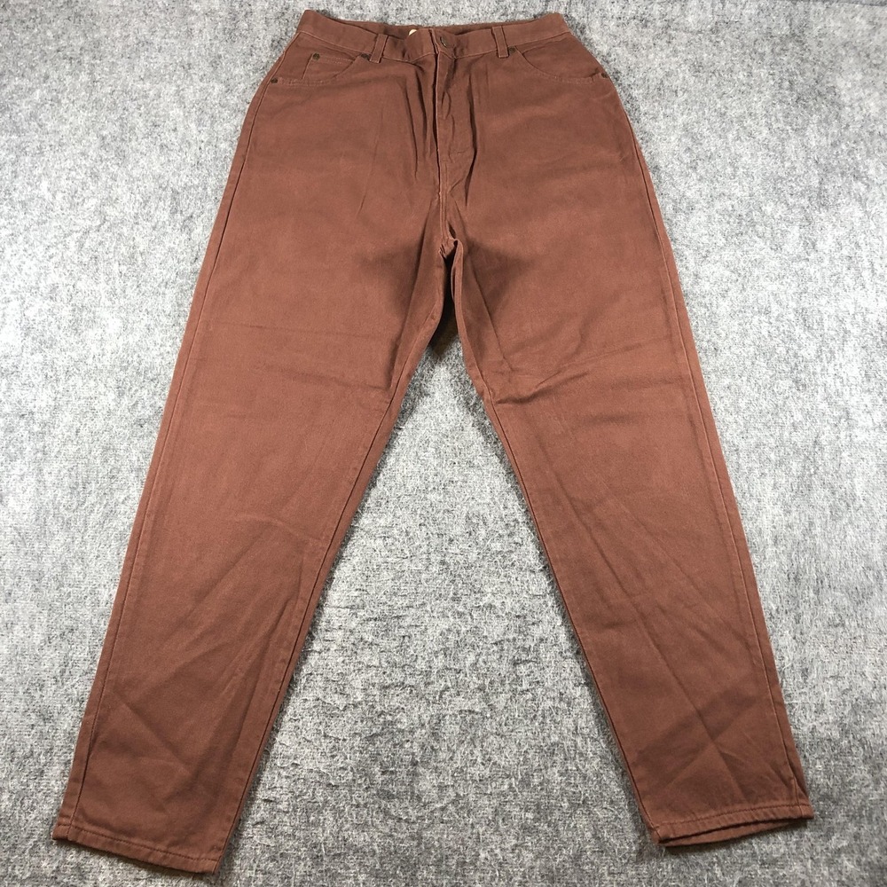 Northwest Blue‎ Womens 16 Brown High Rise Straight Jeans USA Classic Fit